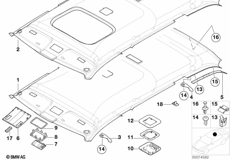 Genuine BMW 07119901213 E46 E63 E64 Sheet Metal Screw ST4,8X16 (Inc. 330xd, Z4 2.5si & 320d) | ML Performance EU Car Parts