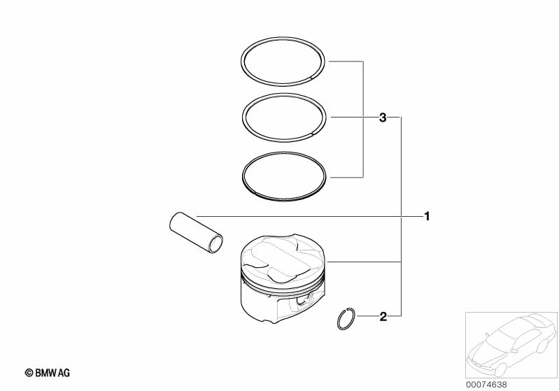 Crankshaft-Pistons