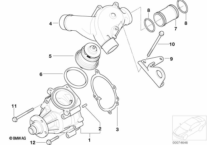 Waterpump - Thermostat