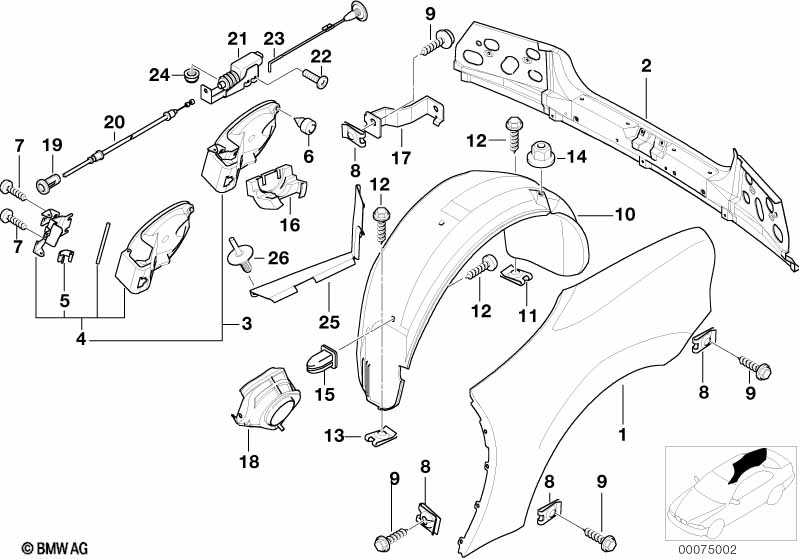 Genuine BMW 41348398697 E36 Complete Tail Trim (Inc. Z3) | Duco Car Parts UK Car Parts