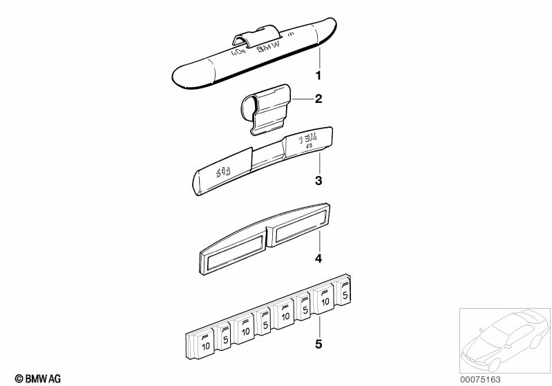 Balance weight, lead