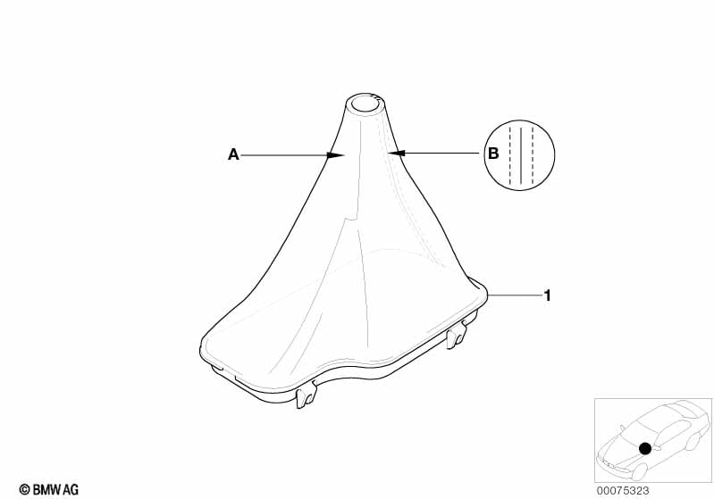 Individual selector lever boots