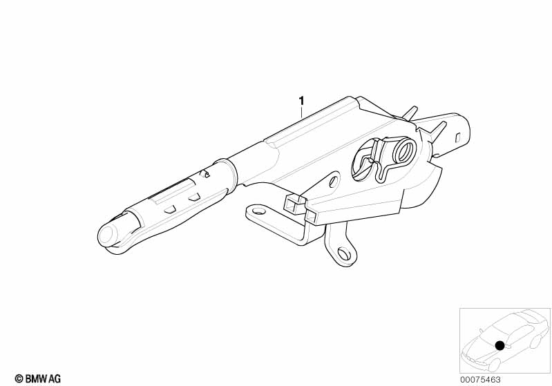 Individual handbrake lever f ring