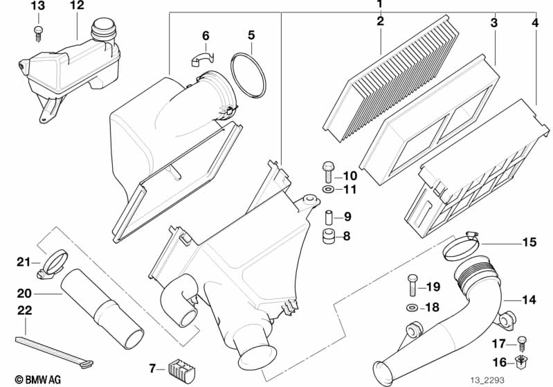 Intake muffler