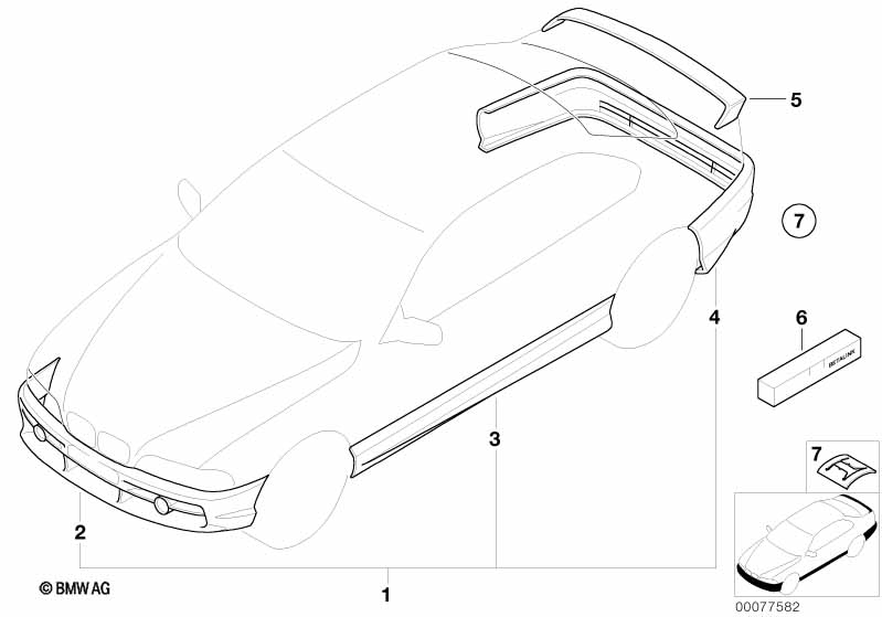Genuine BMW 51118191149 E46 E39 Gasket 2125mm (Inc. M3, 330xd & 325i) | ML Performance EU Car Parts