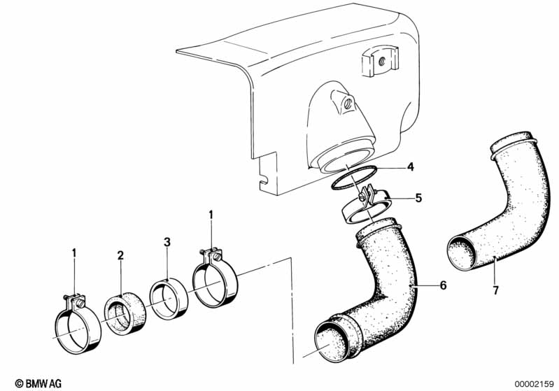 Genuine BMW 13721260342 Ring 50X1,5X12 (Inc. R90S) | ML Performance EU Car Parts