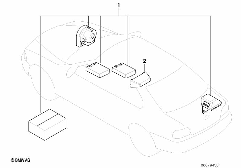 Installation kit alarm system