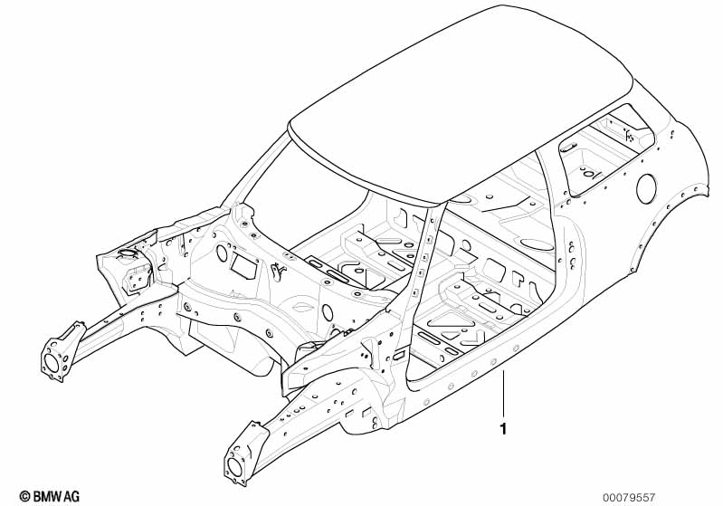 Karoserie skelet