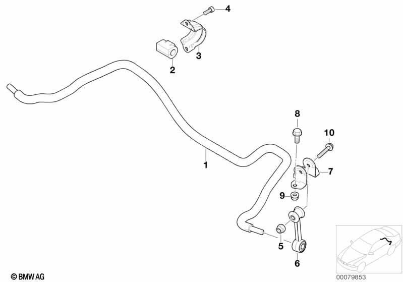 Stabilizer, rear