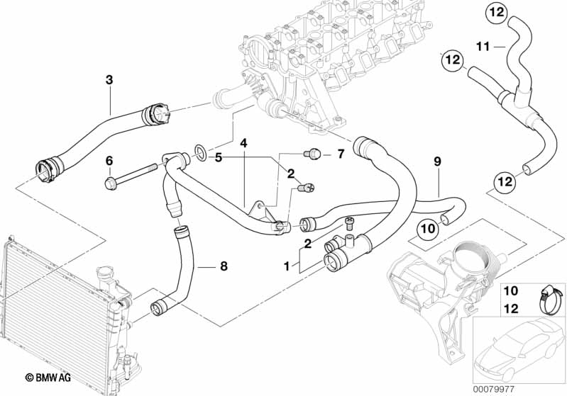 Genuine BMW 11537786258 E46 E39 O-Ring 22,8X2,5mm (Inc. 318d, 520d & 320d) | ML Performance UK Car Parts