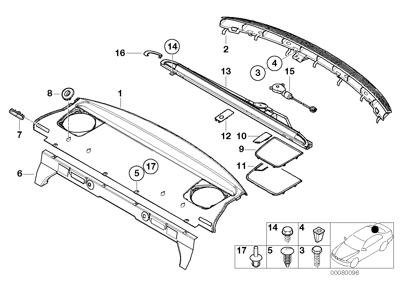 Genuine BMW 51468196403 E46 Head Rest Cover SCHWARZ (Inc. 316i 1.6, 325Ci & 328Ci) | ML Performance US Car Parts