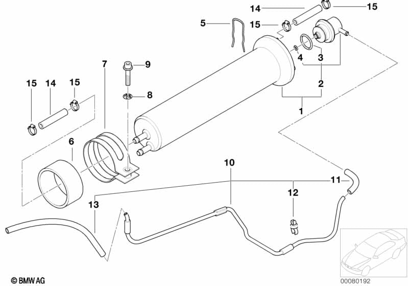 Fuel filter, pressure regulator