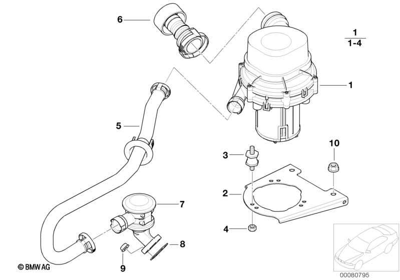 Genuine BMW 11727831869 E36 Pressure Hose Assy (Inc. Z3 M) | ML Performance UK Car Parts
