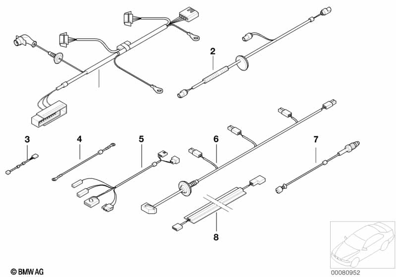Various additional wiring sets