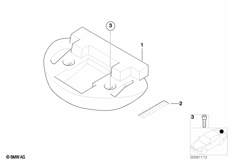 Genuine BMW 51717906448 E46 Trunk Tray Breakdown Kit (Inc. M3 & M3 CSL) | ML Performance EU Car Parts
