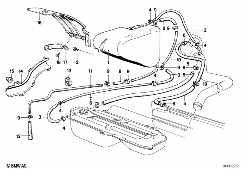 Genuine BMW 16131179011 E30 Cover (Inc. 318i, 323i & 316i) | ML Performance EU Car Parts