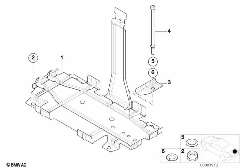 Battery tray