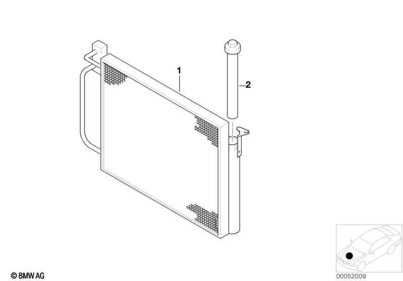 Genuine BMW 64536905171 E53 Drier Insert (Inc. X5) | ML Performance UK Car Parts