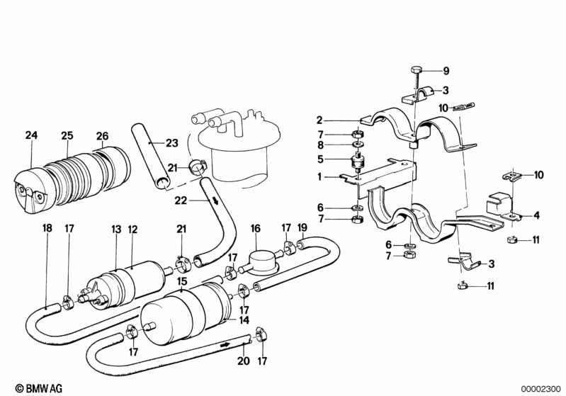 Fuel pump/fuel filter