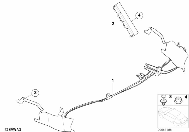 TV antenna, bumper