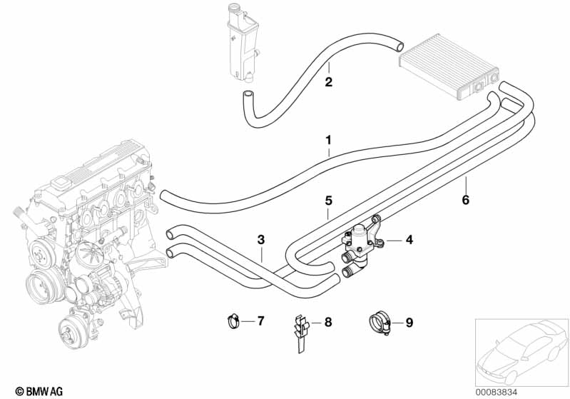 water hoses/water valve