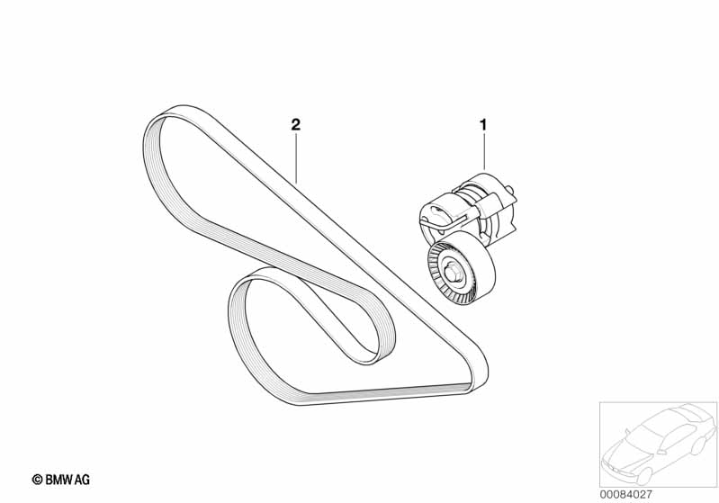 Belt Drive Water Pump/Alternator
