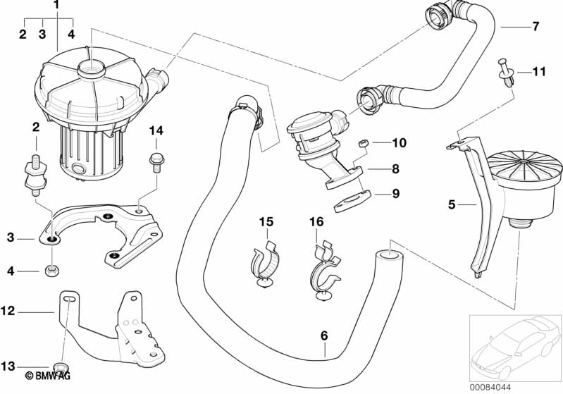 Emission control-air pump