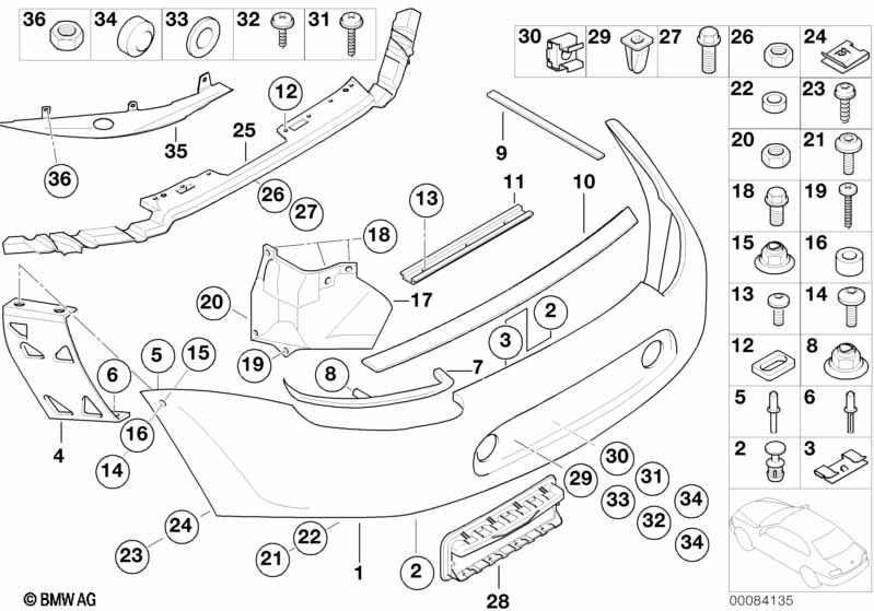 Genuine BMW 51128242285 E52 Chrome Cover, Rear Light Left (Inc. Alpina V8 & Z8) | ML Performance UK Car Parts