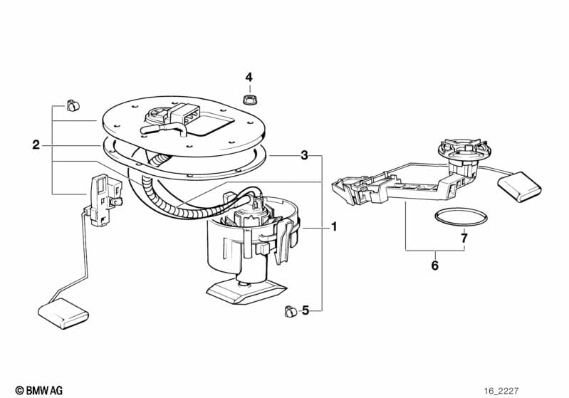 Fuel pump and fuel level sensor