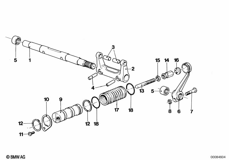 Genuine BMW 21511207673 E26 Pin (Inc. M1) | ML Performance EU Car Parts