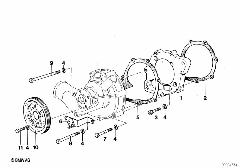 Genuine BMW 11511401537 E26 Gasket Asbestos Free (Inc. M1) | ML Performance UK Car Parts