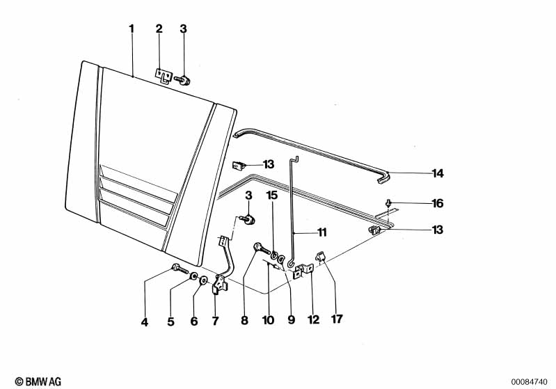 Genuine BMW 41612165013 E26 Support (Inc. M1) | ML Performance EU Car Parts