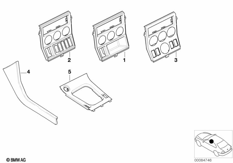 Individual wood trim