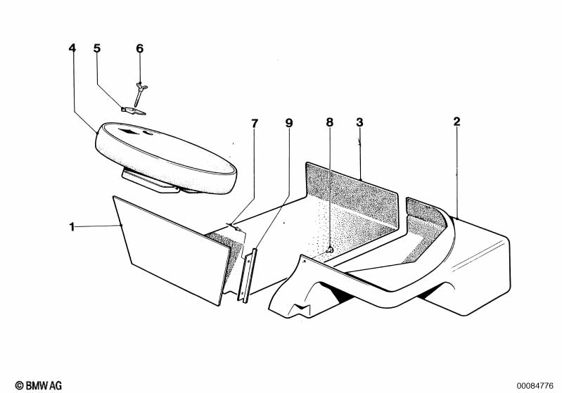 Genuine BMW 71152165950 E26 Wing Screw (Inc. M1) | ML Performance EU Car Parts