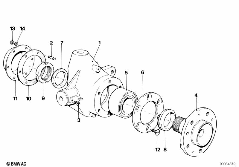 Genuine BMW 31212160043 E26 Ball Bearing 42X75X37 (Inc. M1) | ML Performance UK Car Parts