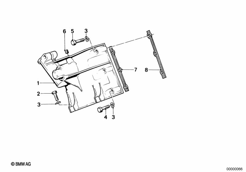 Upper timing case