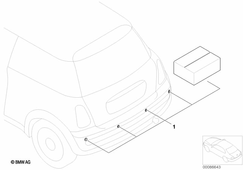 Install.kit, Park Distance Control