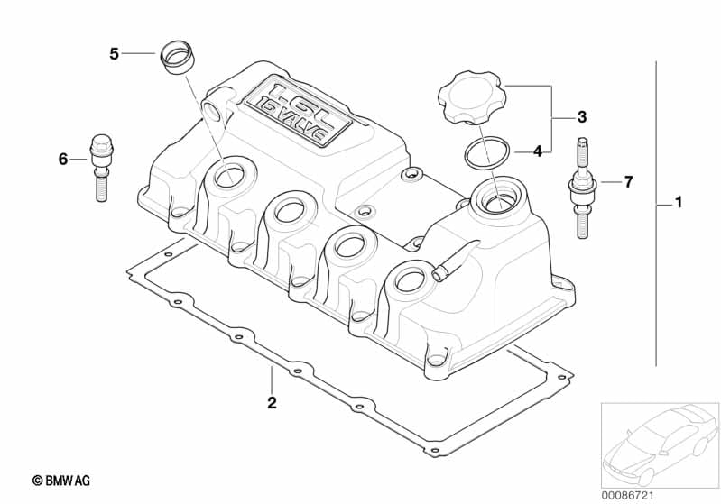 Cylinder head cover