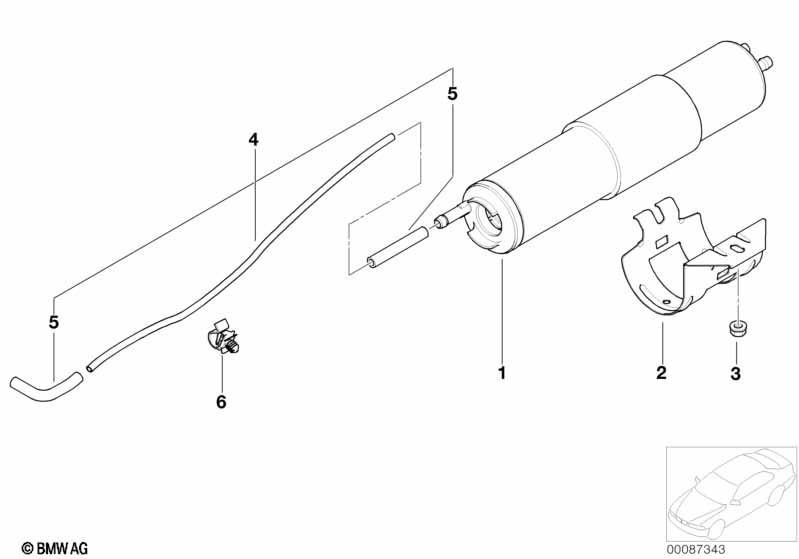 Fuel filter, pressure regulator