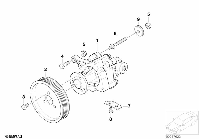 Power steering pump