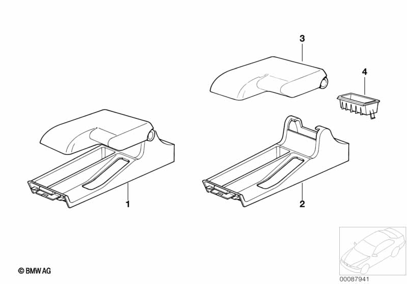 Retrofit kit, armrest front