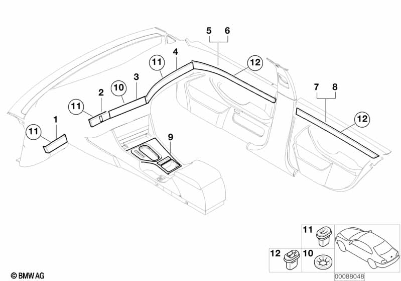 Interior moldings