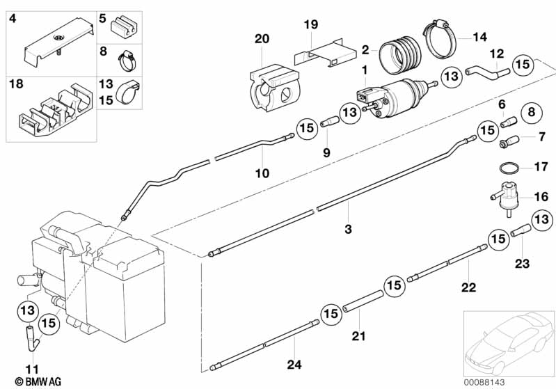 Fuel supply/pump/tubing