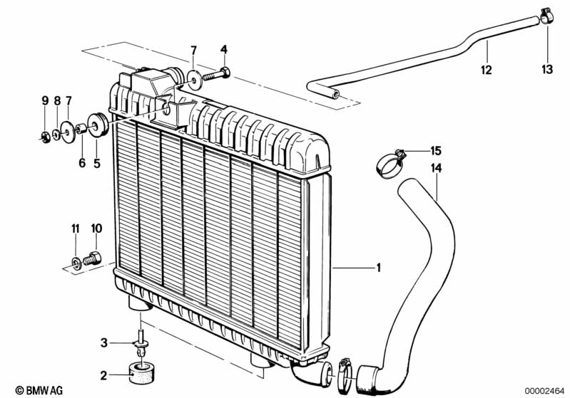 Genuine BMW 17111178088 Radiator With Transmission Oil Cooler | Duco Car Parts UK Car Parts