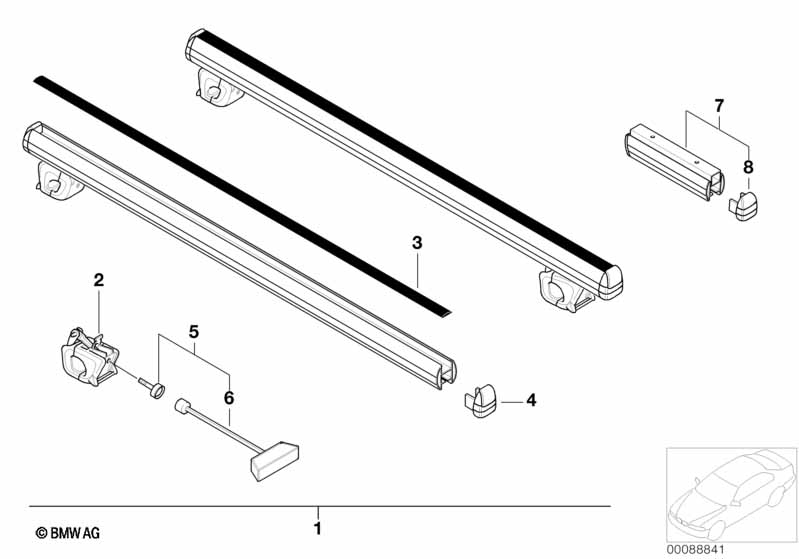 Railing/Cross member