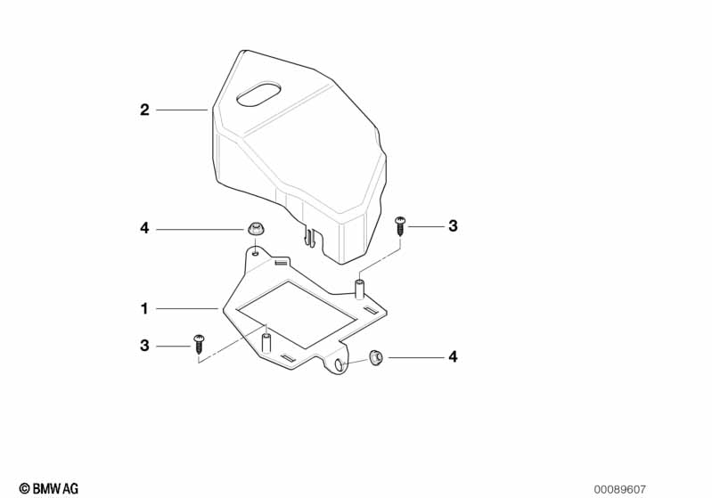 Single parts, xenon headlight