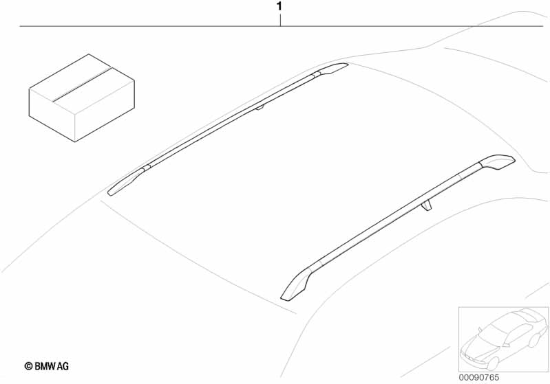Retrofit kit, roof railing