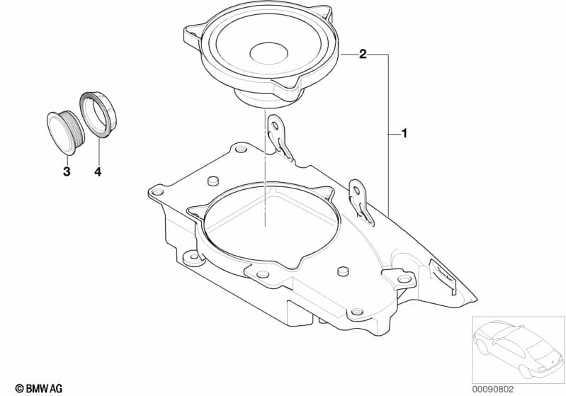 Components, HiFi system, rear