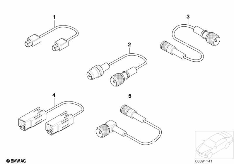 Antenna line, telephone