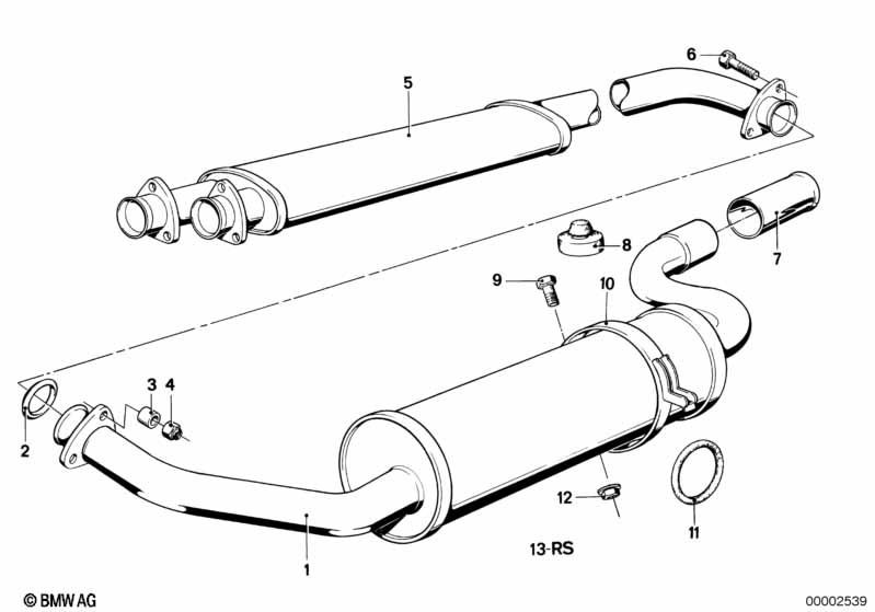 Genuine BMW 18211175763 E21 Set Mounting Parts (Inc. 320) | ML Performance EU Car Parts